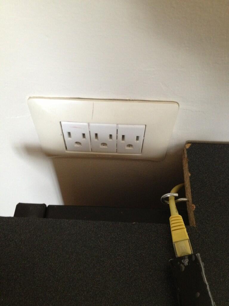 Armella para cable ethernet