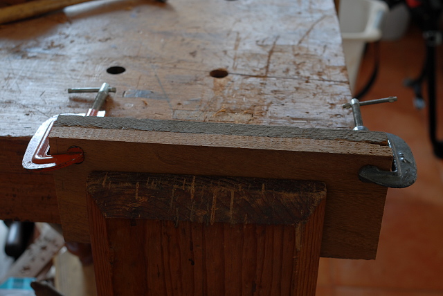 Clamped pieces