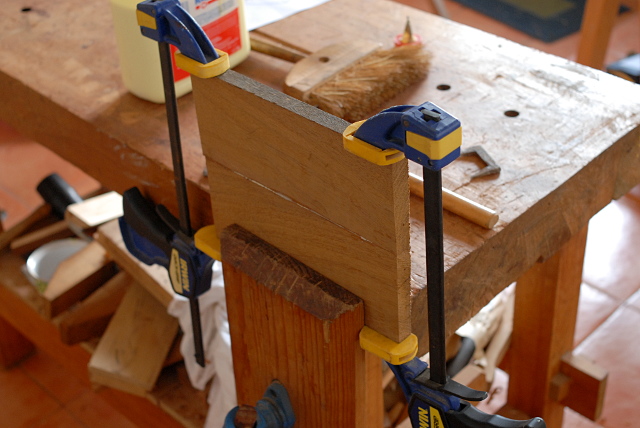 Clamped boards