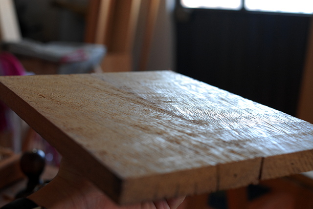Scalloped board