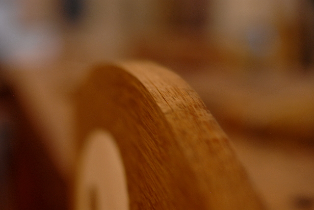 Scribed lines for bevel