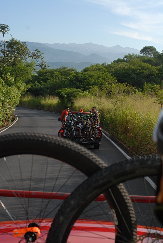 Bicis en
	      las camionetas